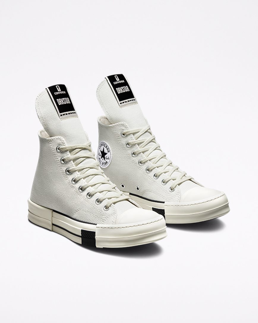 Zapatillas Altas Converse x DRKSHDW DRKSTAR Chuck 70 Hombre Blancas Negras | PE 842WEL